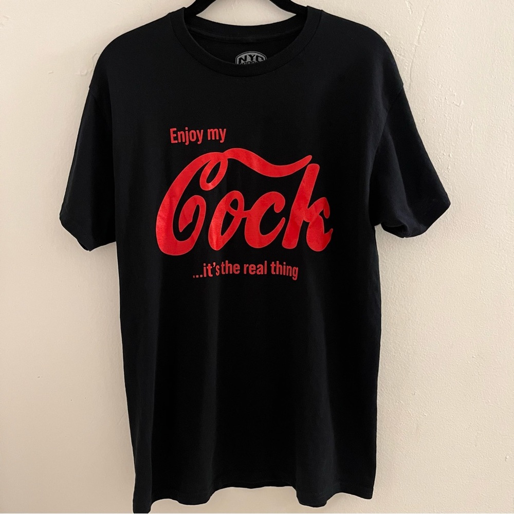 💰SOLD💰 enjoy coke shirt 😁
